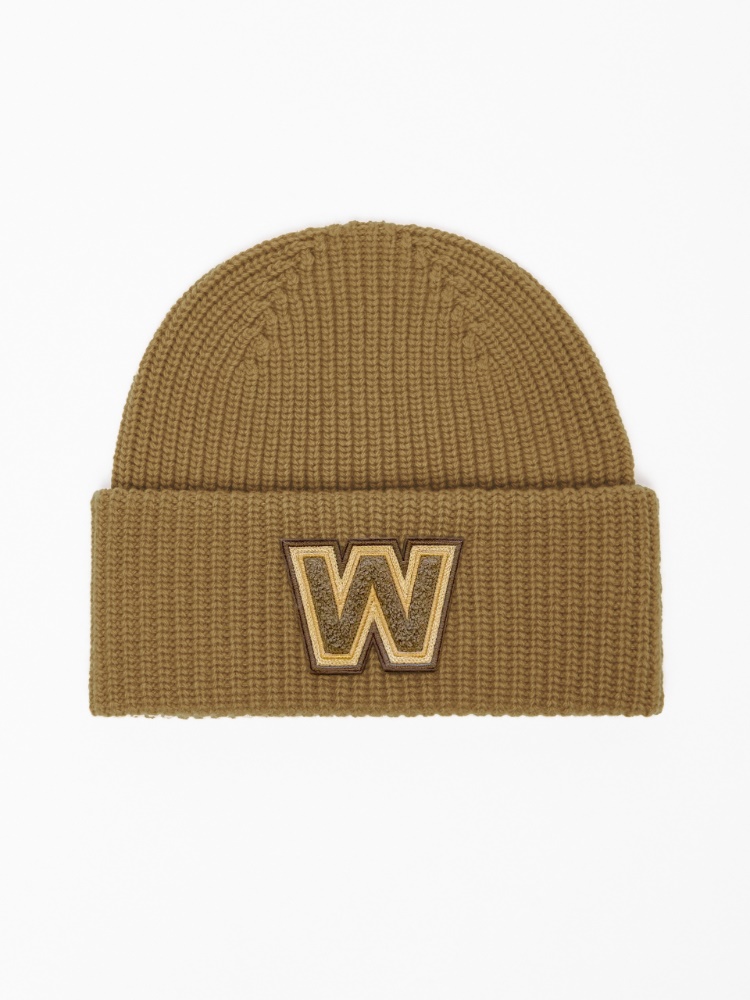 Wool logo beanie hat -  - Weekend Max Mara