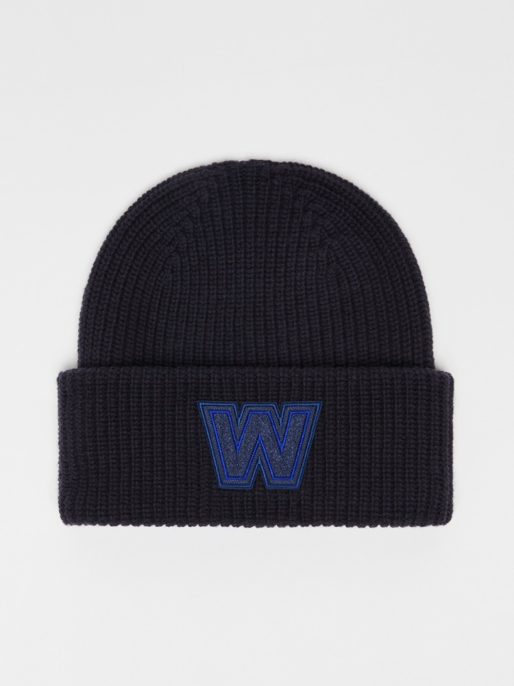 Wool logo beanie hat -  - Weekend Max Mara