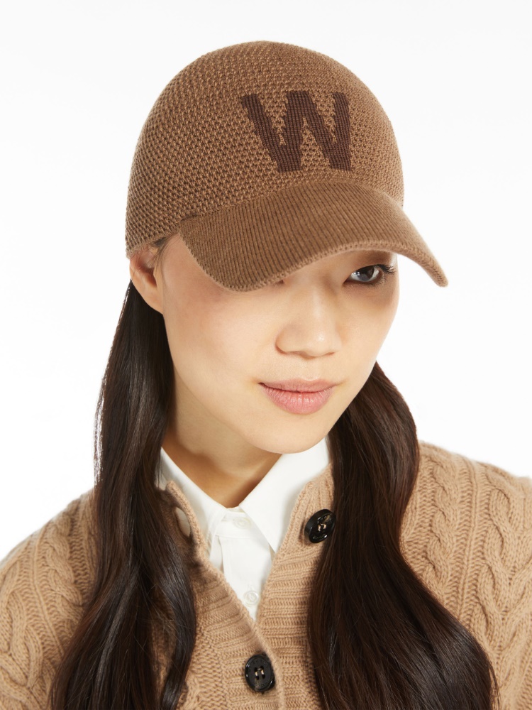 Knitted fabric cap - CAMEL - Weekend Max Mara - 2