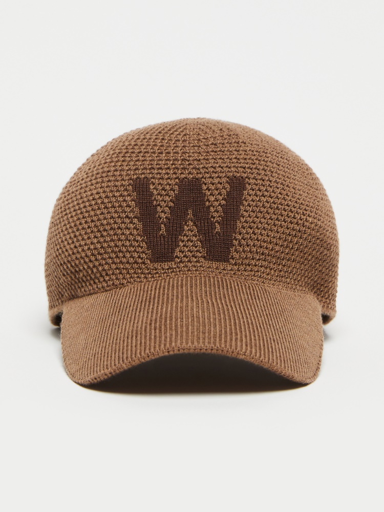 Knitted fabric cap - CAMEL - Weekend Max Mara