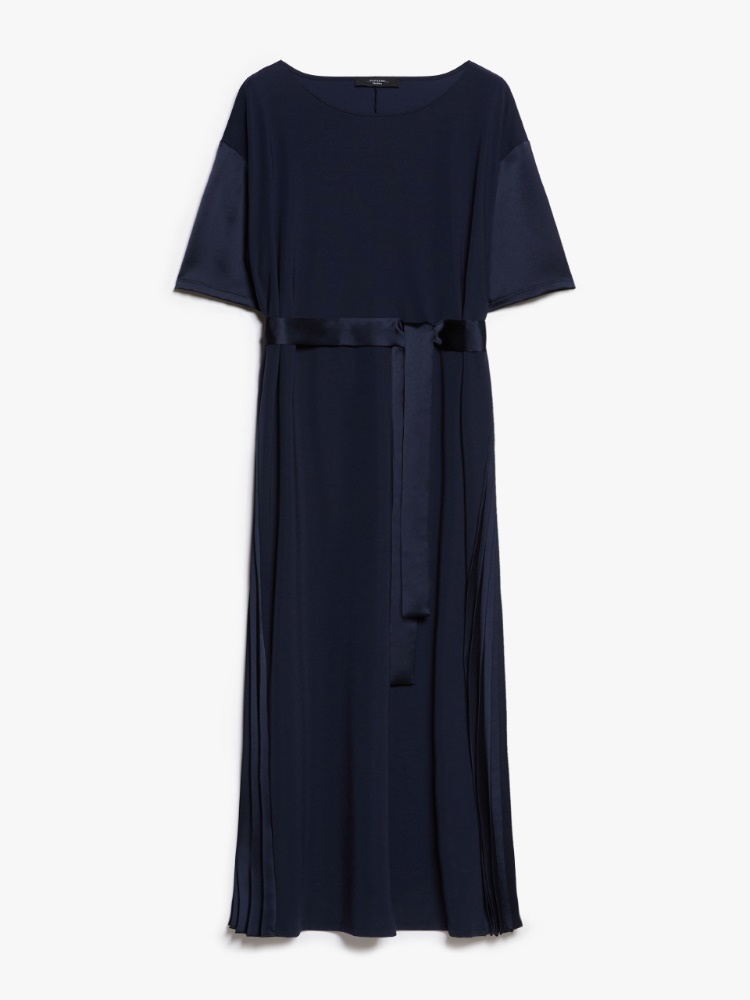 Fluid jersey dress - NAVY - Weekend Max Mara - 2