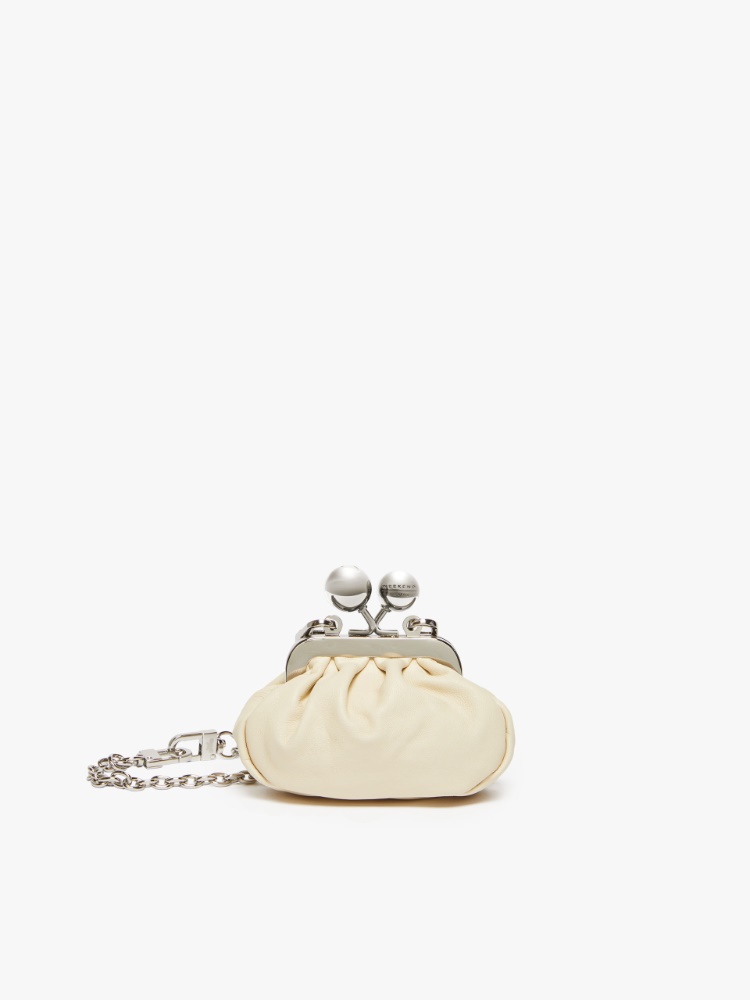 Nano Nappa leather Pasticcino Bag - IVORY - Weekend Max Mara