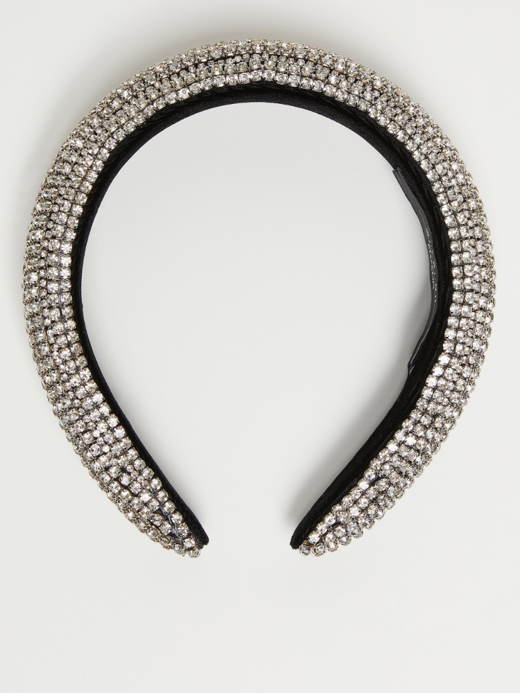 Rhinestone headband - OPTICAL WHITE - Weekend Max Mara