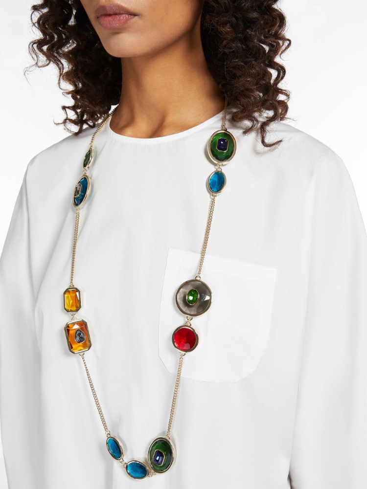 Stone-embellished double-strand necklace -  - Weekend Max Mara - 2