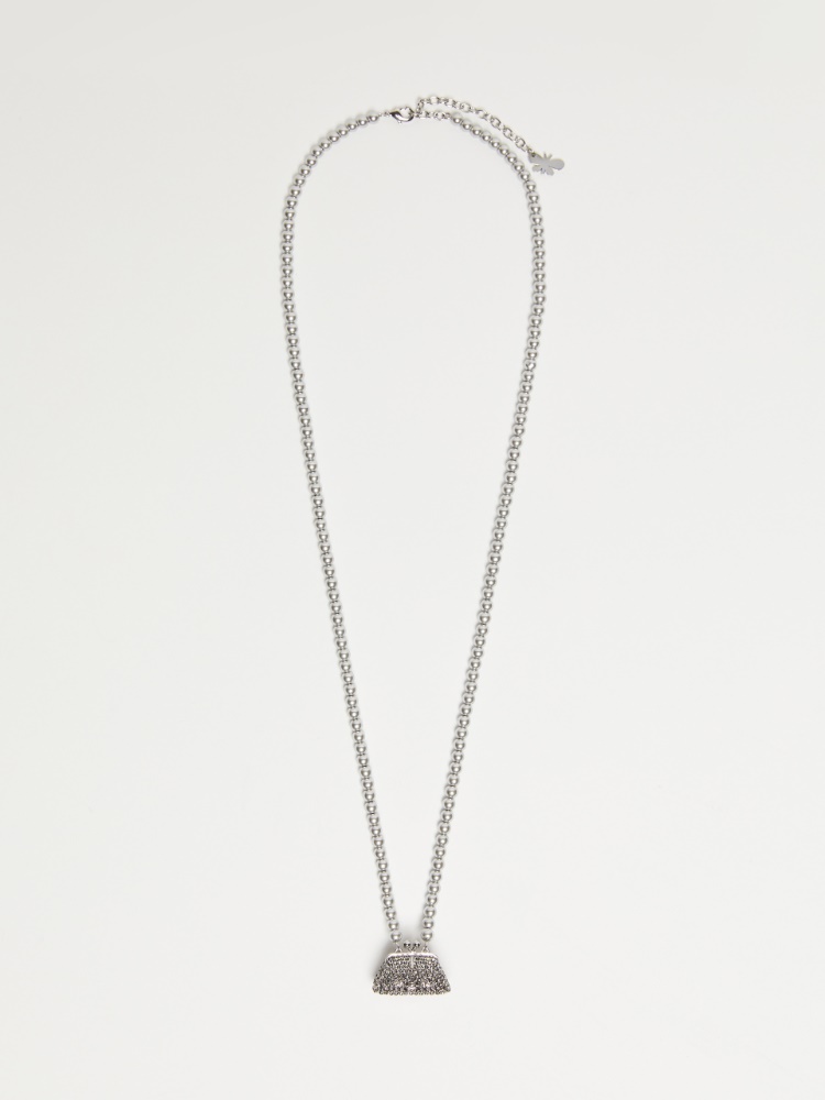 Collar with Pasticcino Bag pendant - BLACK - Weekend Max Mara