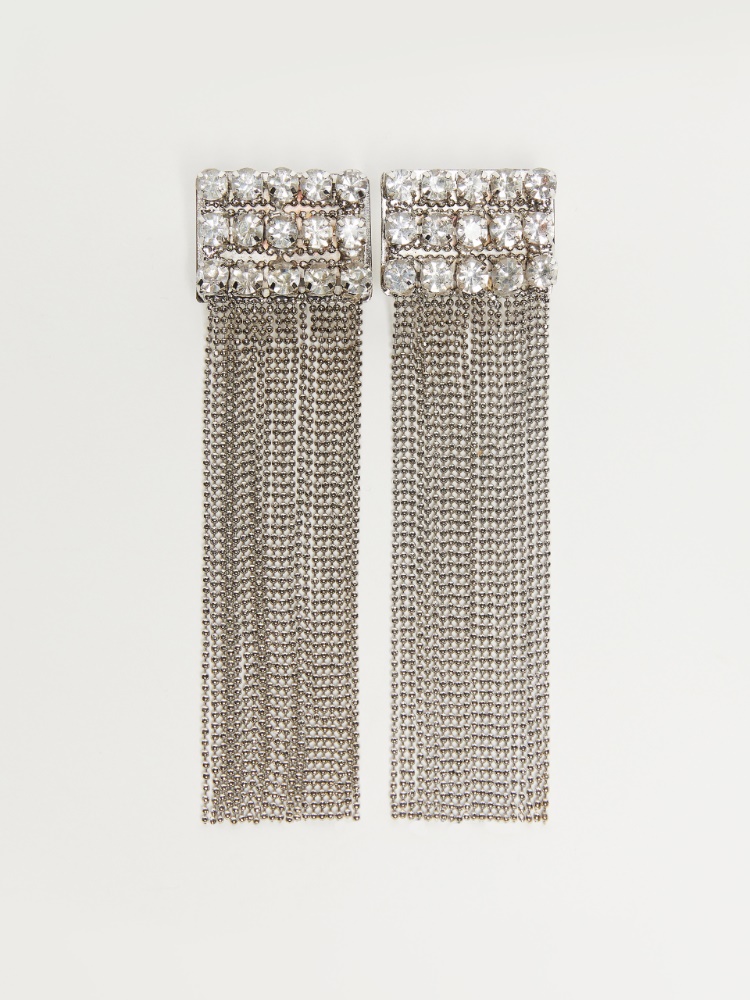 Multi-strand metal earrings - SILVER - Weekend Max Mara