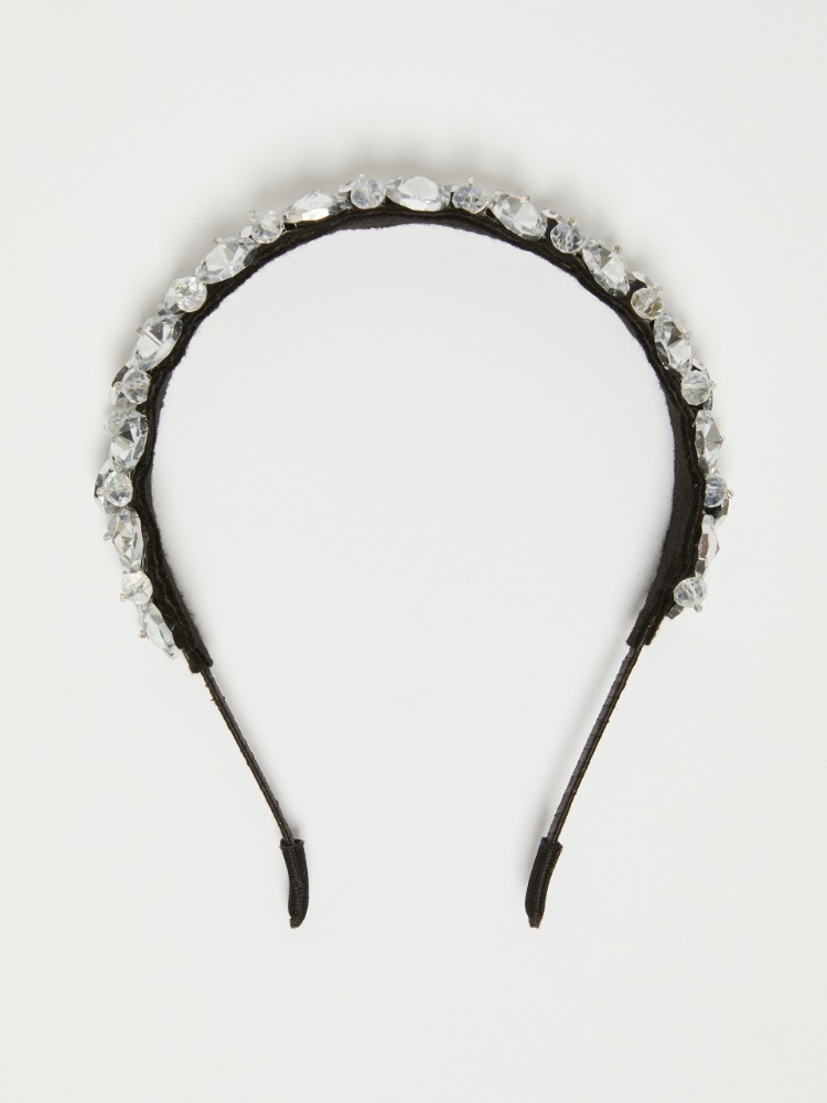 Rhinestone headband - OPTICAL WHITE - Weekend Max Mara