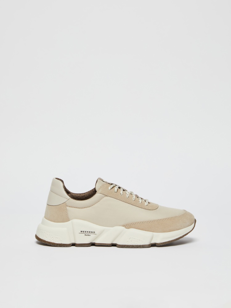 Nylon and leather running shoes -  - Weekend Max Mara