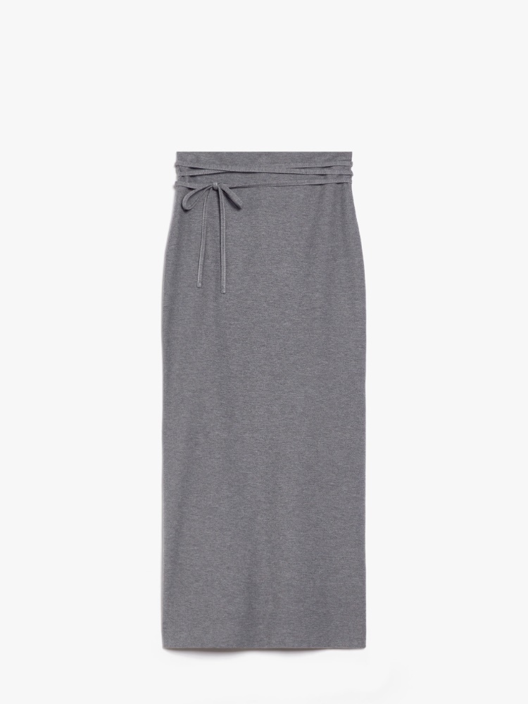 Long jersey skirt -  - Weekend Max Mara