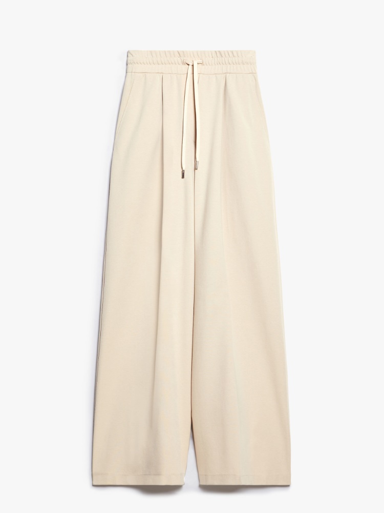 Jersey drawstring trousers -  - Weekend Max Mara