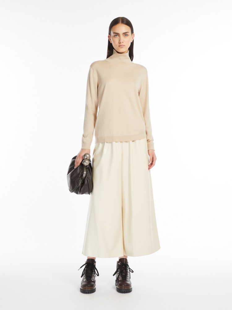 Coated fabric trousers - IVORY - Weekend Max Mara - 2