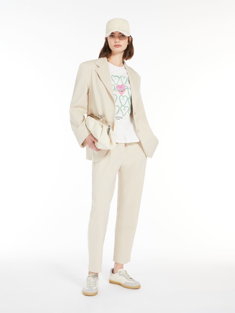 Milano-knit jersey trousers -  - Weekend Max Mara