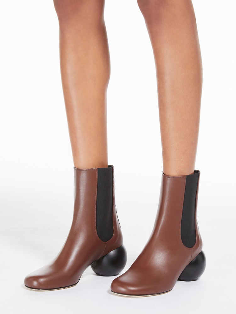 Chelsea boots with maxi sphere detail - COCOA - Weekend Max Mara - 2