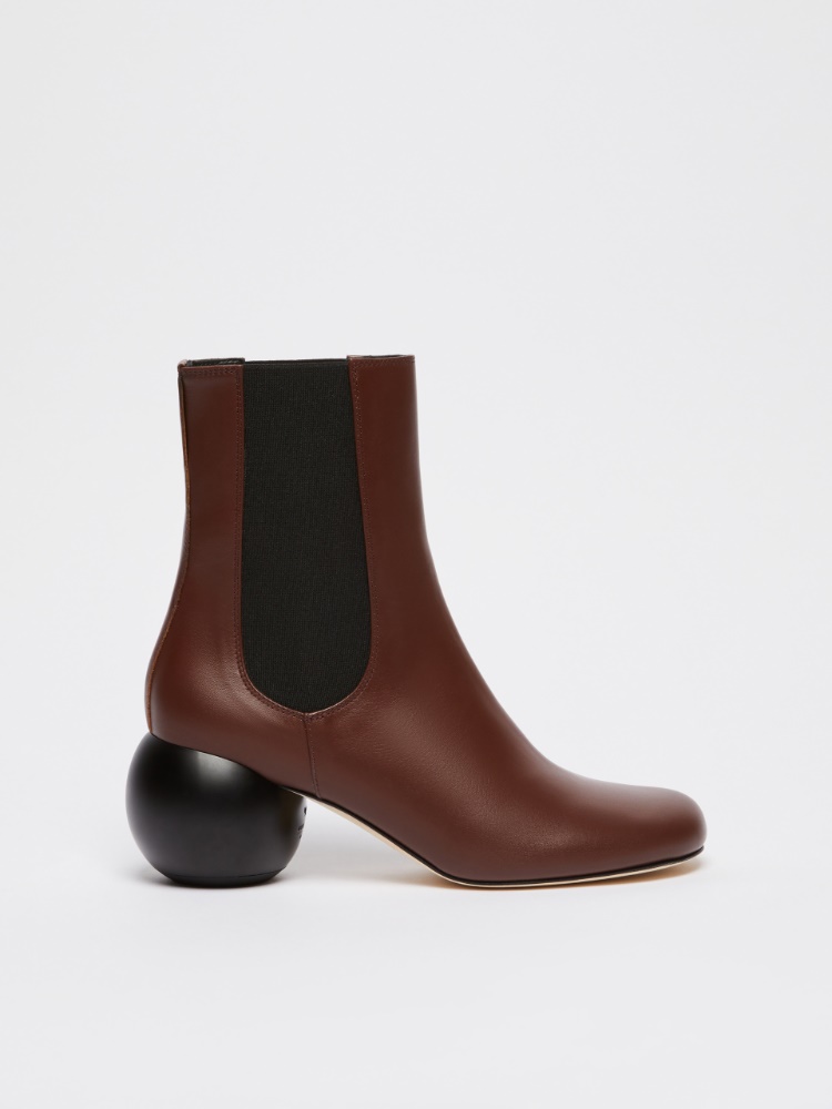 Chelsea boots with maxi sphere detail - COCOA - Weekend Max Mara