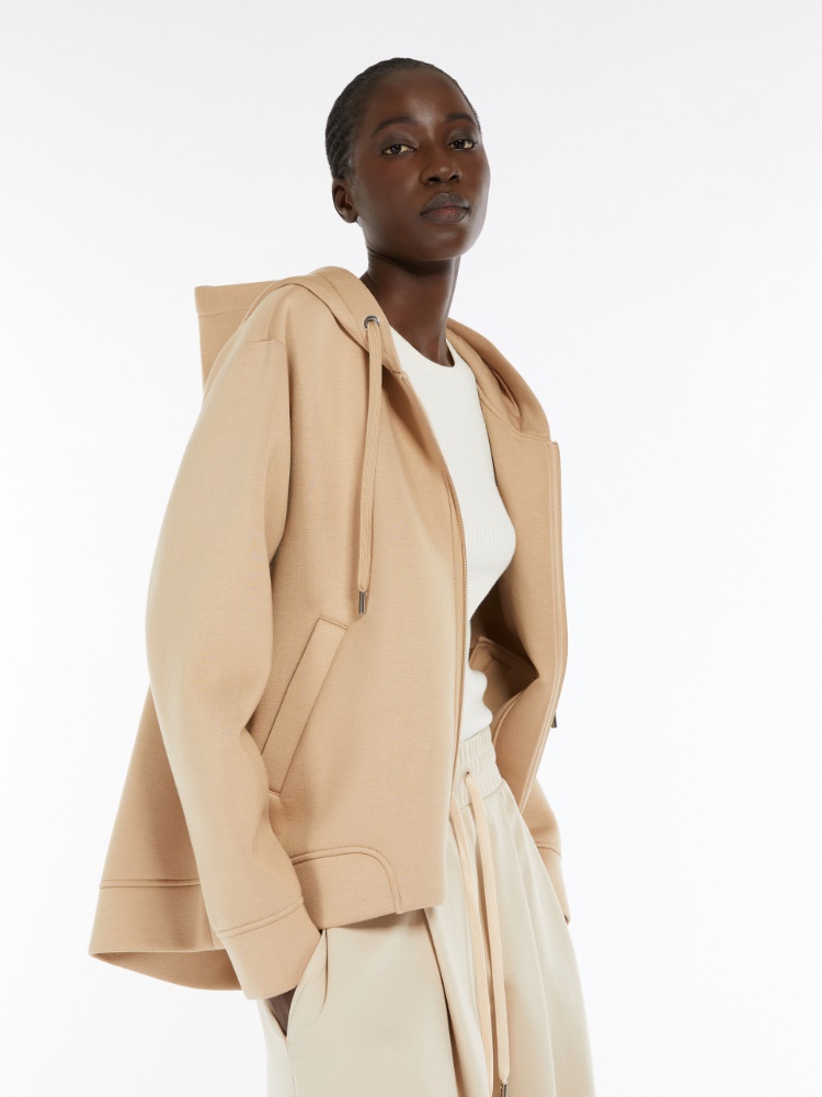 Jersey hoodie - BEIGE - Weekend Max Mara