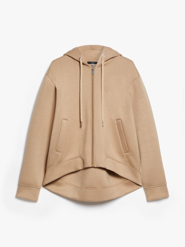 Jersey hoodie - BEIGE - Weekend Max Mara - 2