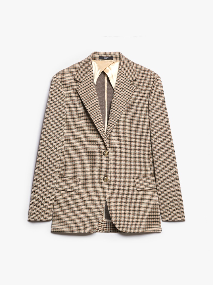 Jacquard jersey blazer - CAMEL - Weekend Max Mara - 2