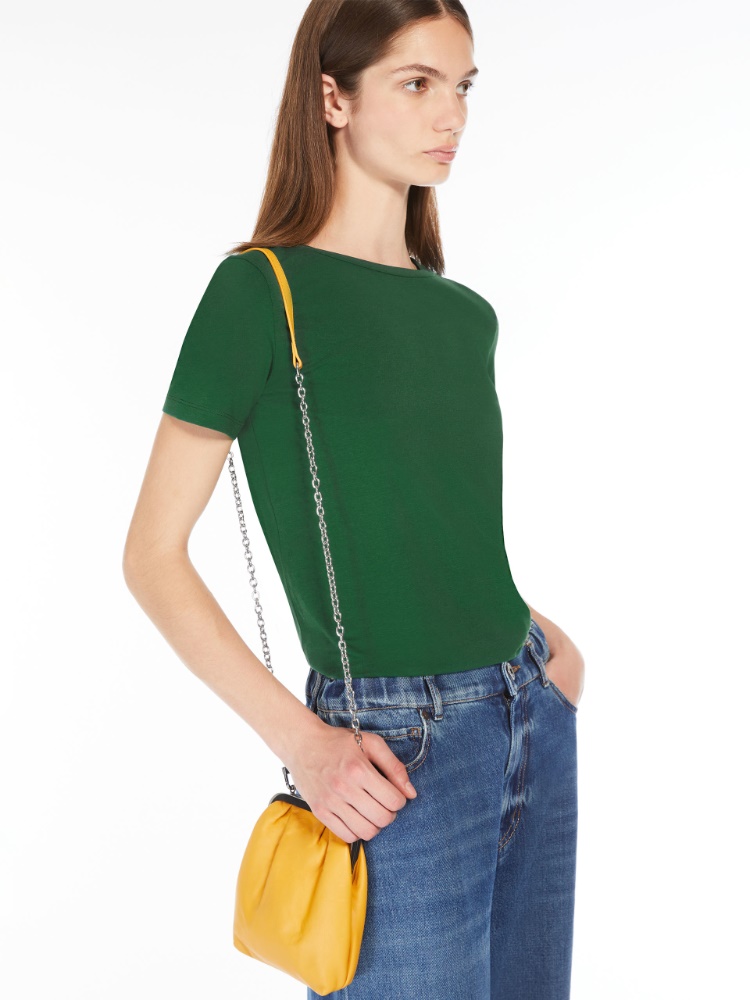 Stretch cotton basic T-shirt -  - Weekend Max Mara