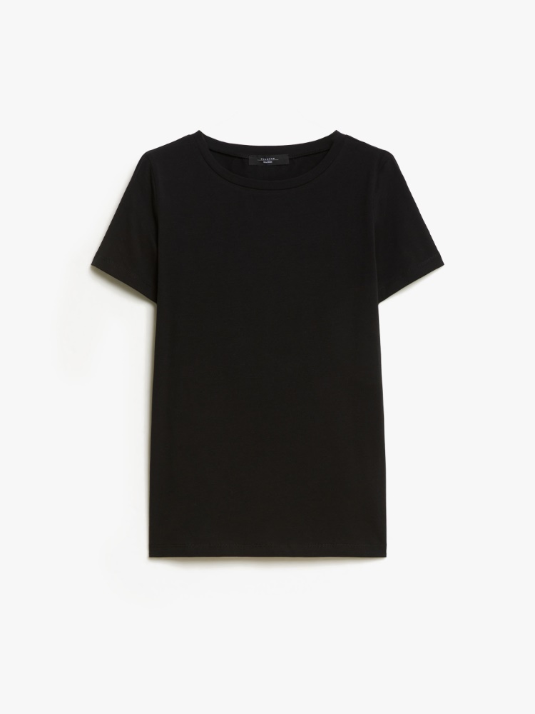 Stretch cotton basic T-shirt -  - Weekend Max Mara - 2