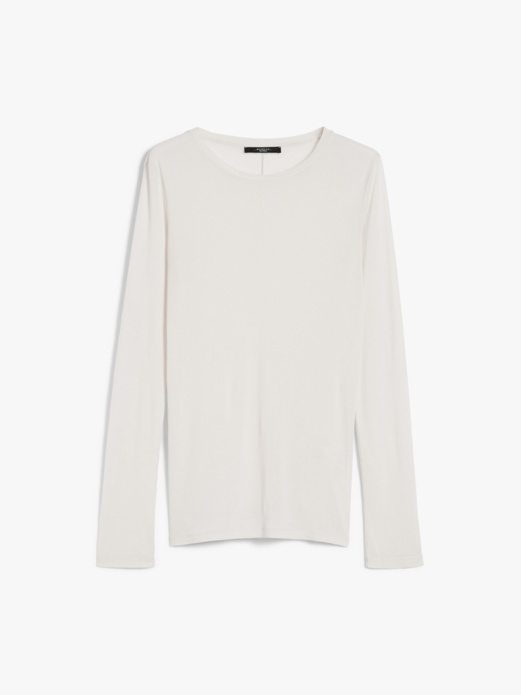 Cotton jersey T-shirt - ECRU - Weekend Max Mara - 2