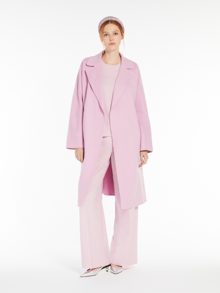 Max mara pink coat on sale