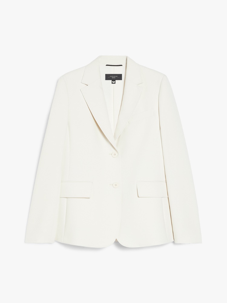 Single-breasted blazer in stretch wool-blend canvas -  - Weekend Max Mara - 2