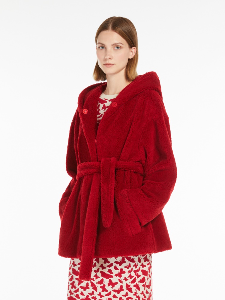 Max mara fluffy coat best sale