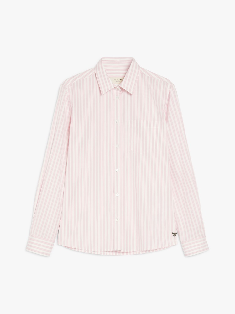 Striped cotton-poplin shirt -  - Weekend Max Mara