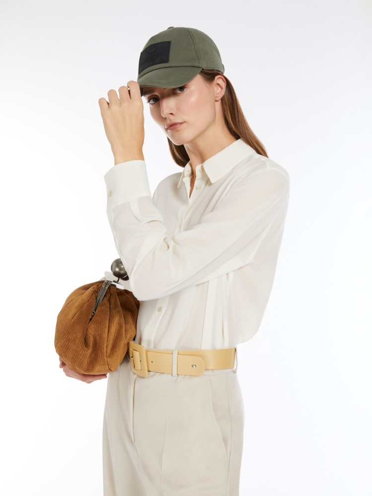 Relaxed-fit silk shirt - IVORY - Weekend Max Mara