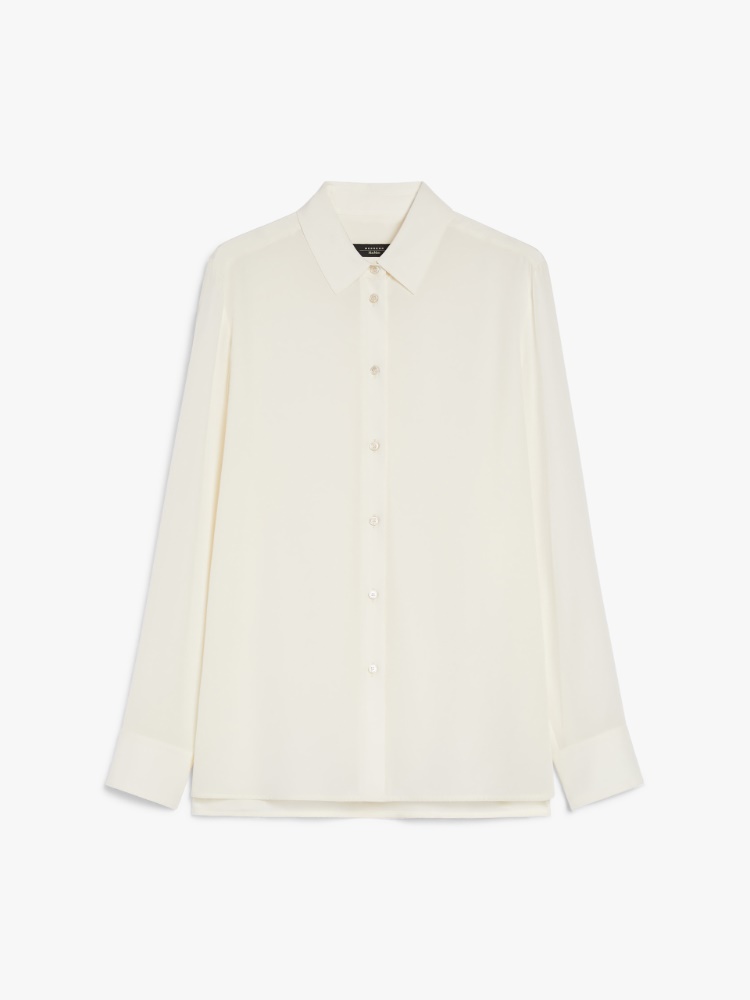 Relaxed-fit silk shirt - IVORY - Weekend Max Mara - 2