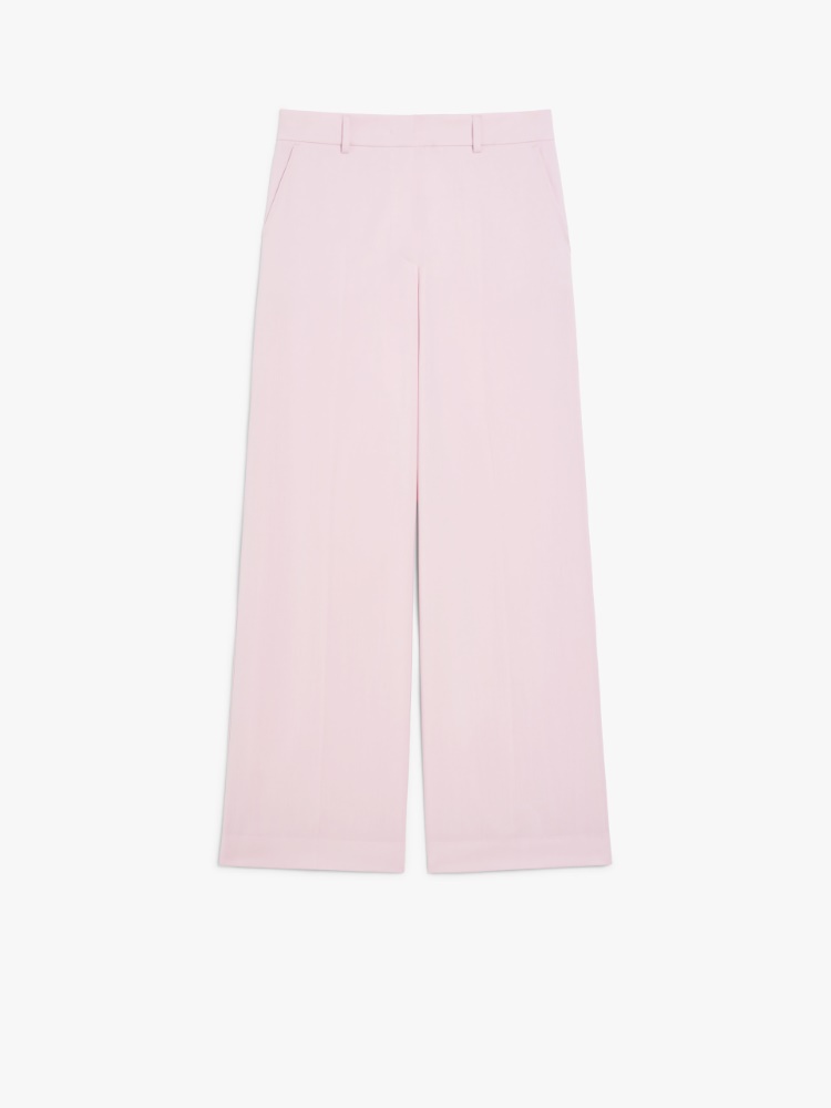 Wool canvas palazzo trousers -  - Weekend Max Mara