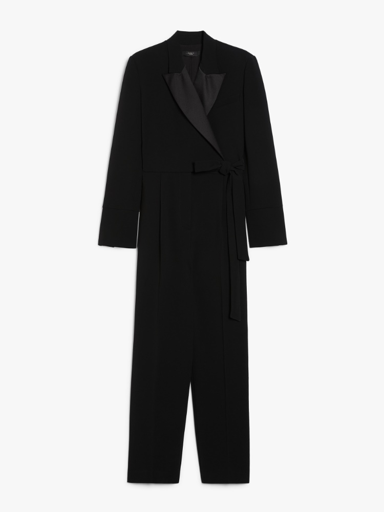 Cady wrap jumpsuit - BLACK - Weekend Max Mara - 2