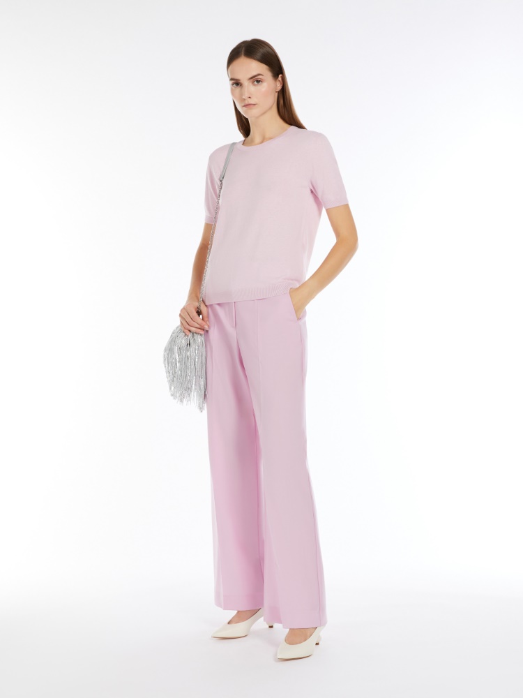 Silk and cotton knit T-shirt -  - Weekend Max Mara - 2