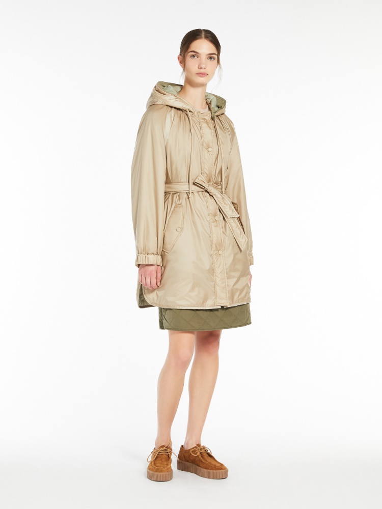 Reversible water-repellent canvas parka -  - Weekend Max Mara