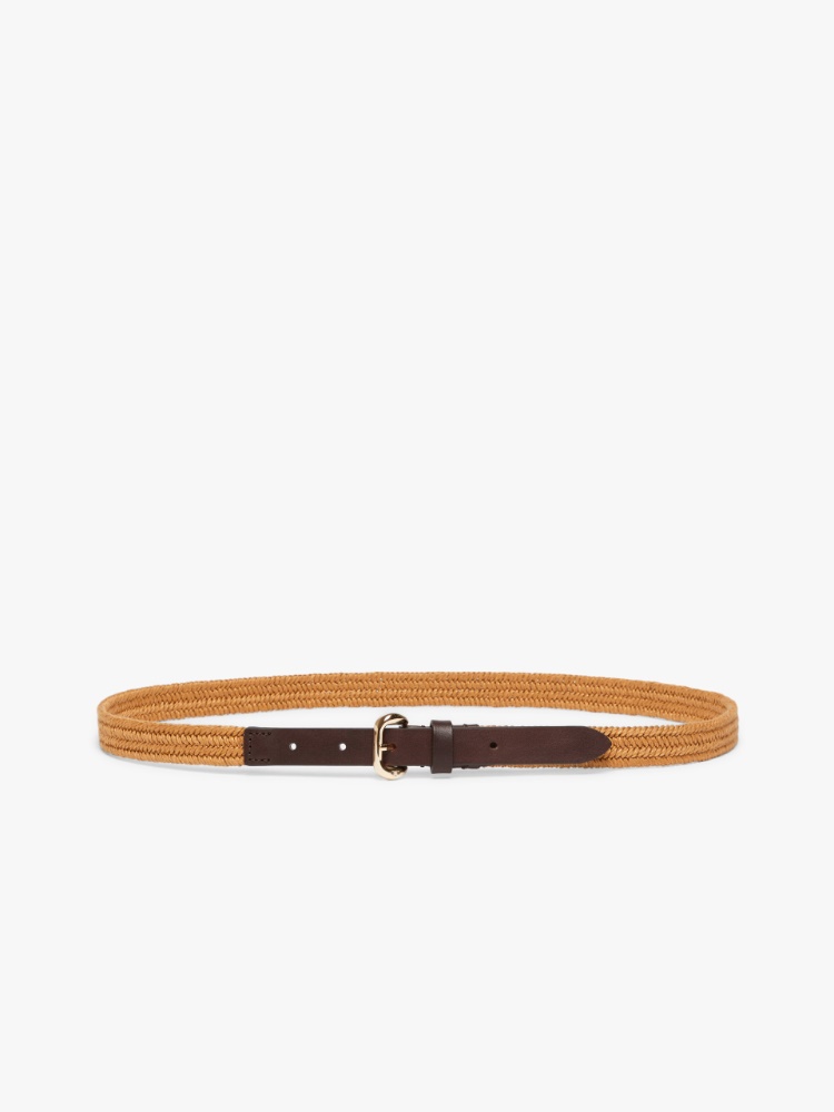Linen belt - MUSTARD - Weekend Max Mara