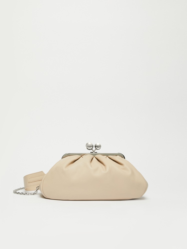 Medium Nappa leather Pasticcino Bag - SAND - Weekend Max Mara