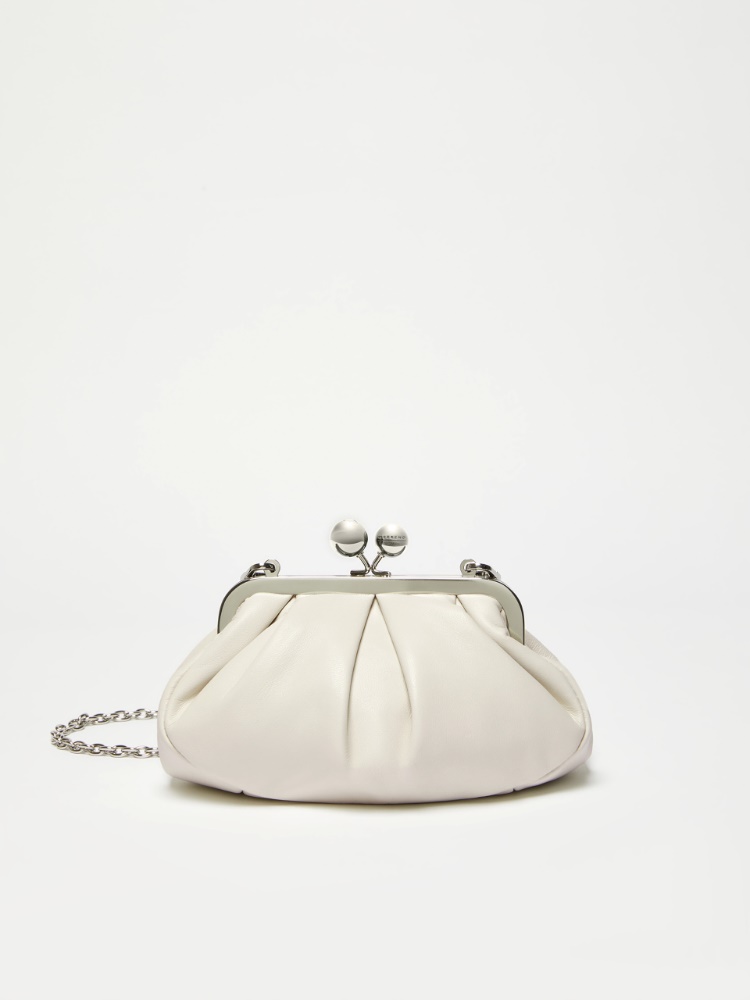 Small Nappa leather Pasticcino Bag - IVORY - Weekend Max Mara