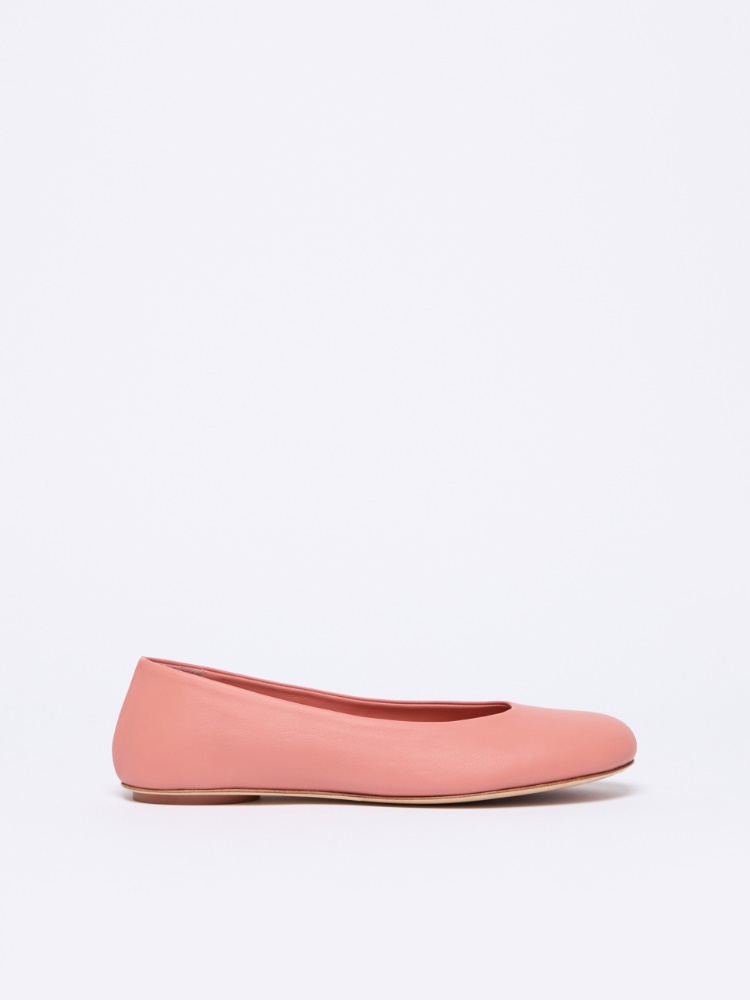 Nappa leather ballet flats - PINK - Weekend Max Mara