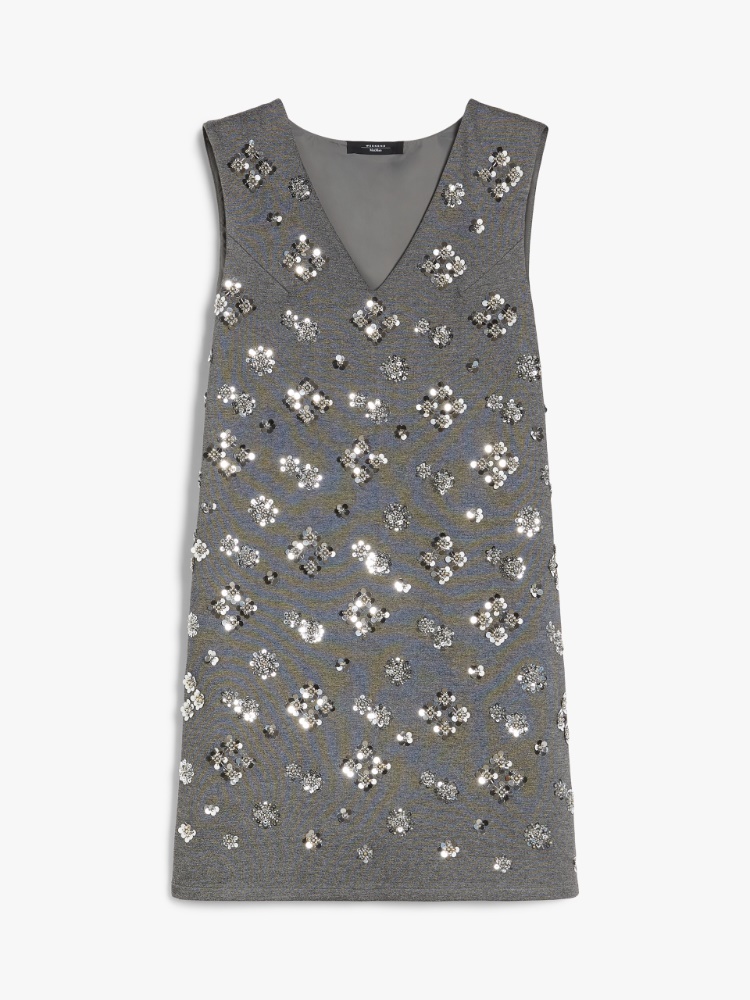 Sequinned jersey dress -  - Weekend Max Mara