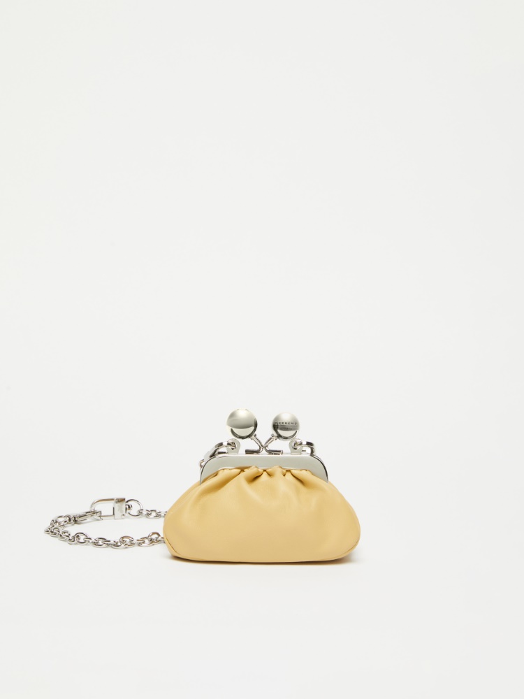 Nano Nappa leather Pasticcino Bag - MUSTARD - Weekend Max Mara