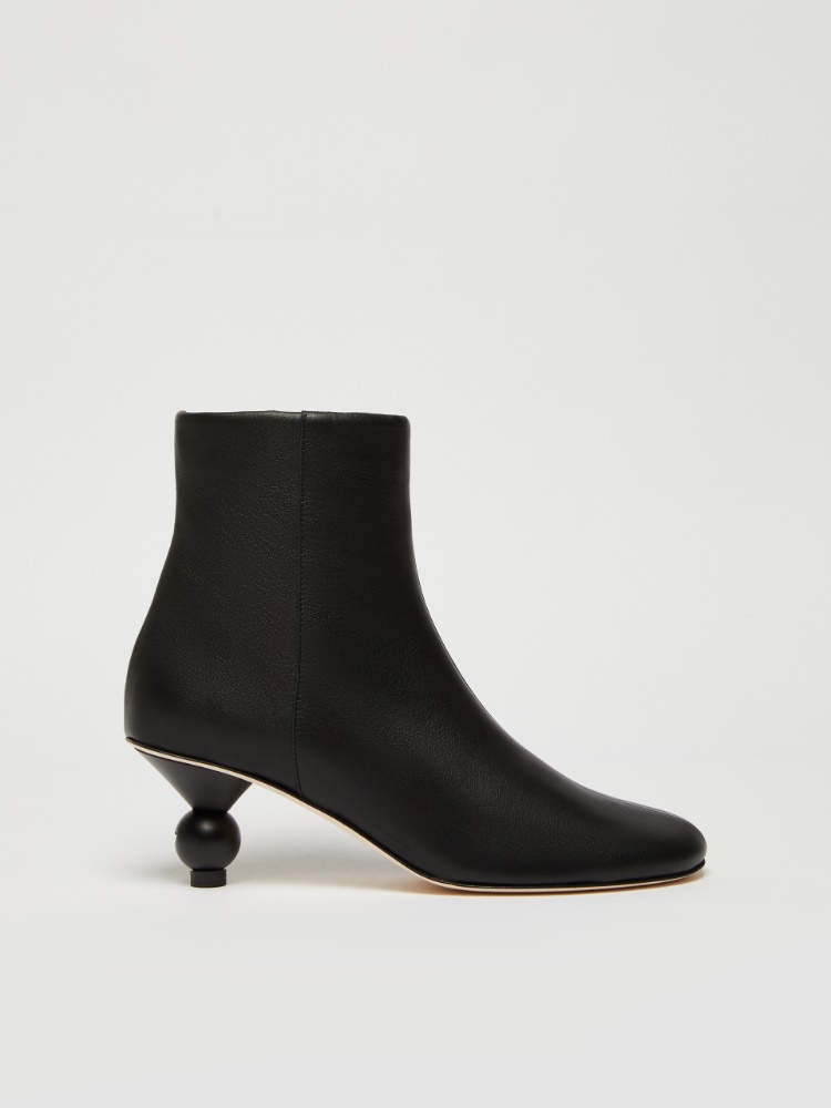 Nappa leather ankle boots - BLACK - Weekend Max Mara