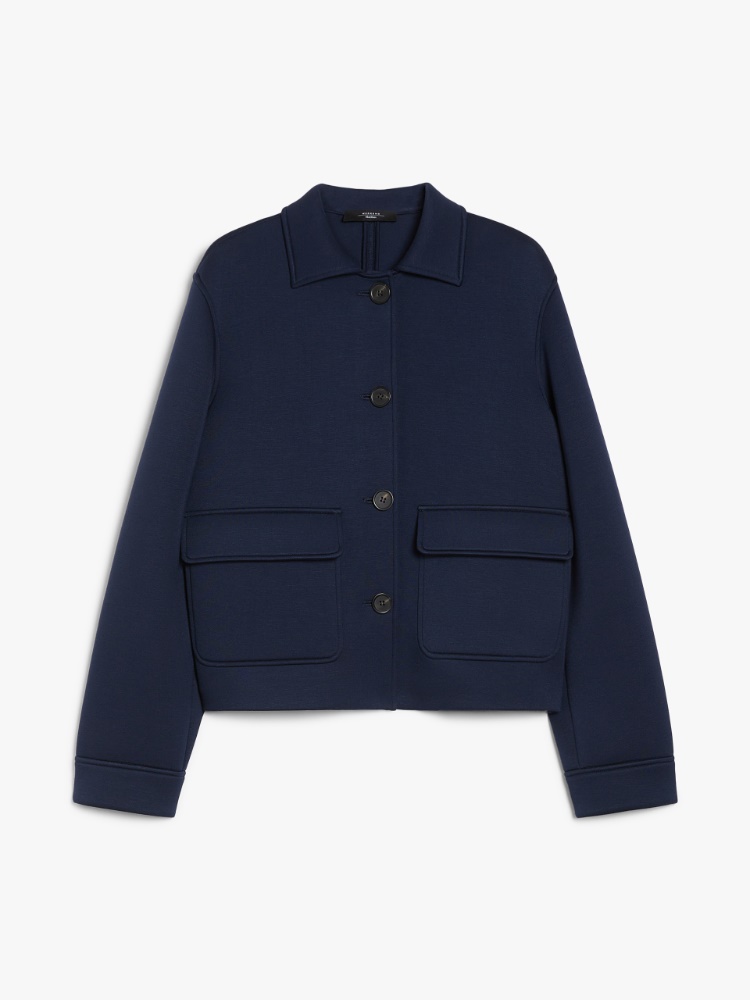 Technical jersey blazer - NAVY - Weekend Max Mara - 2