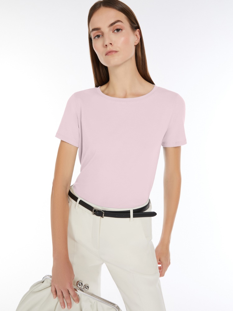 Stretch organic cotton T-shirt -  - Weekend Max Mara