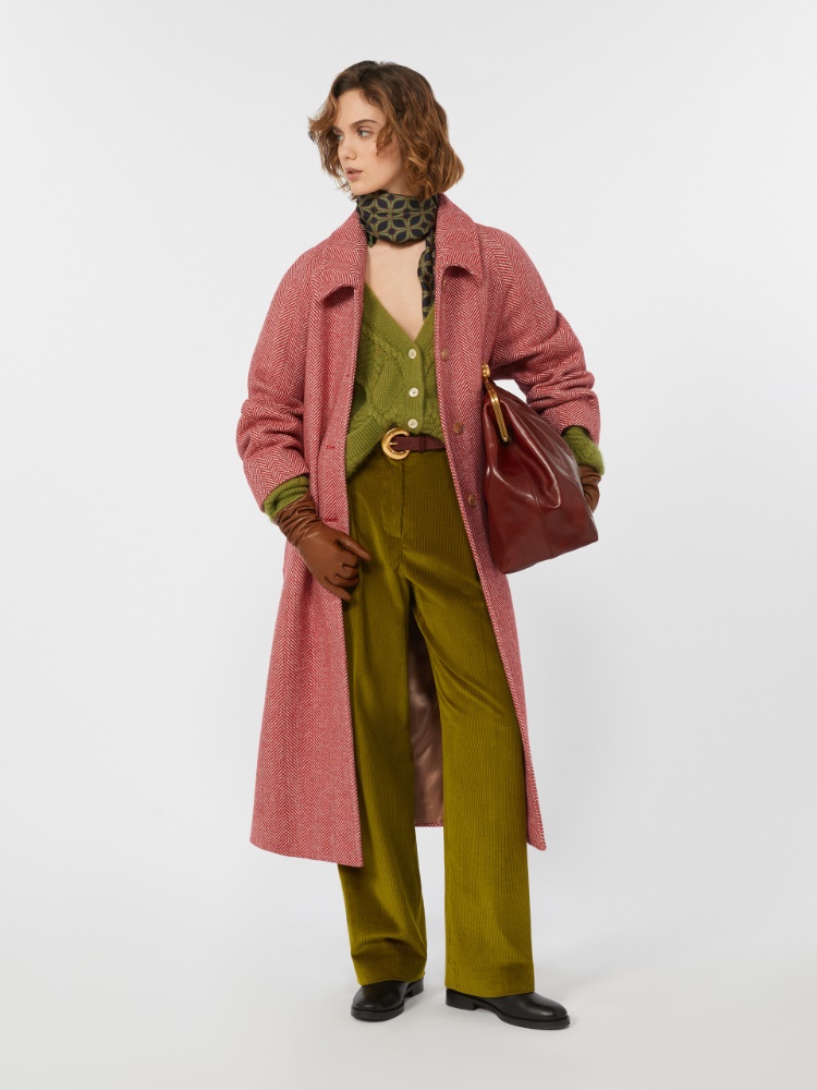 Double-faced wool coat - RED - Weekend