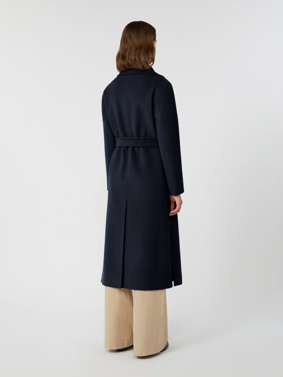 Wool robe coat - NAVY - Weekend - 3