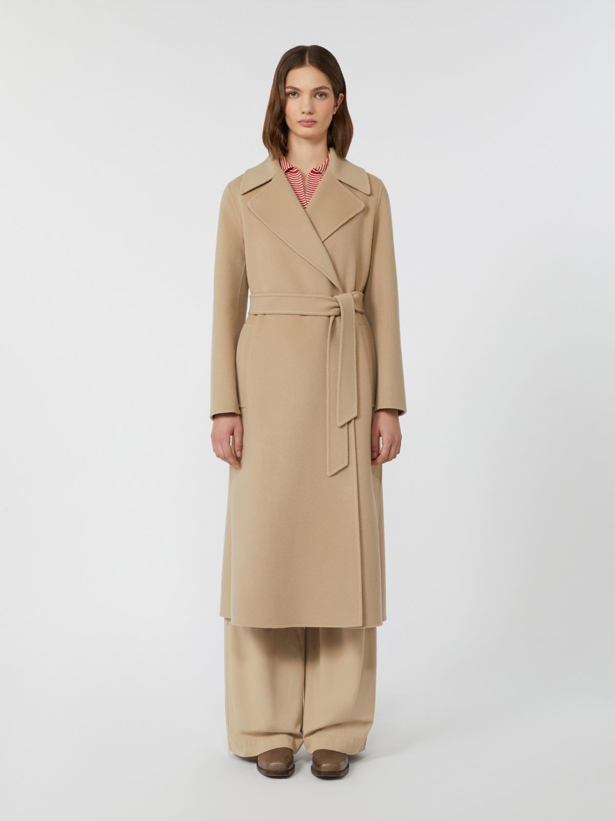 Wool robe coat - BEIGE - Weekend - 2