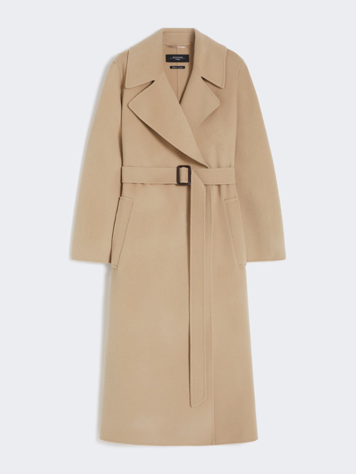 Wool robe coat - BEIGE - Weekend - 4