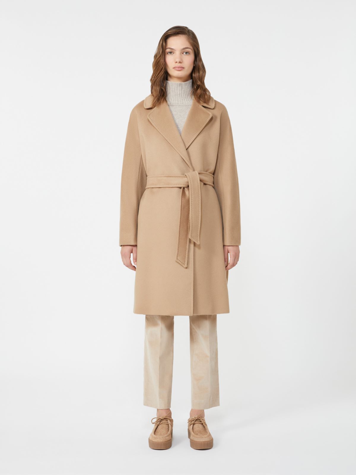 Wool wrap coat - CAMEL - Weekend - 2
