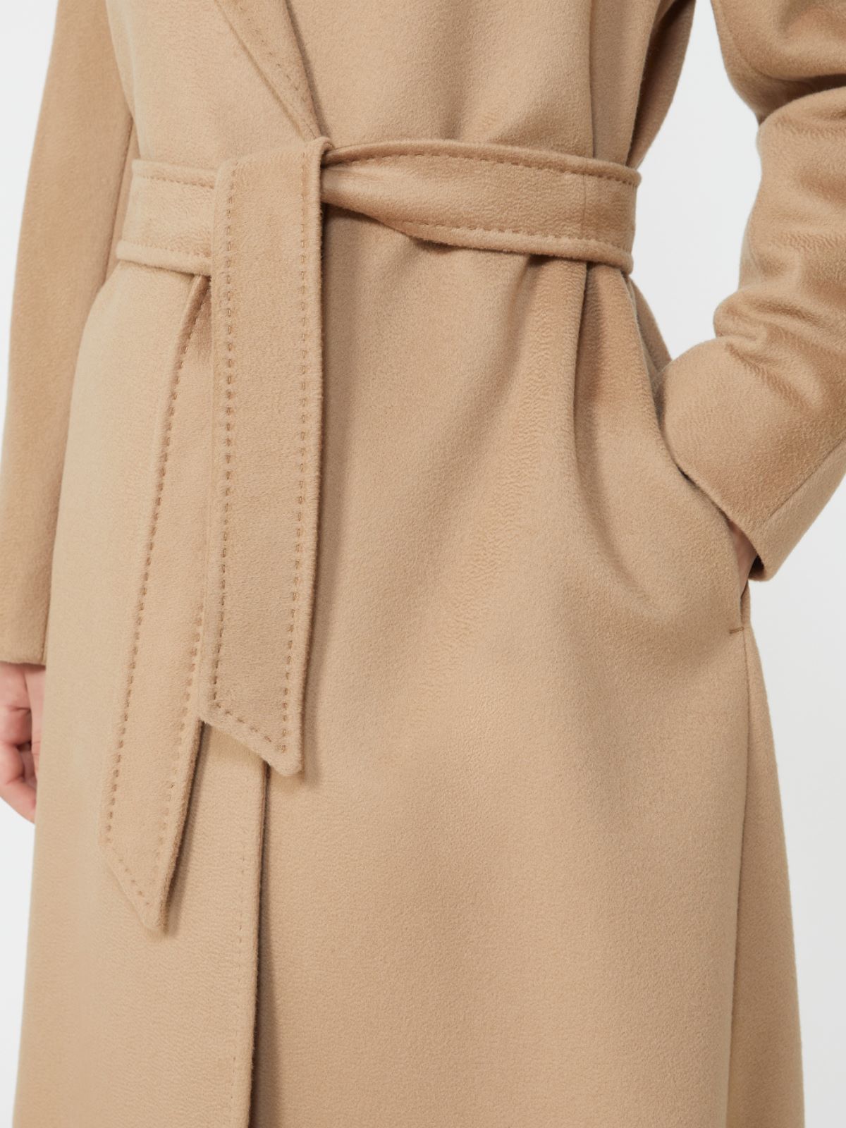 Wool wrap coat - CAMEL - Weekend - 5