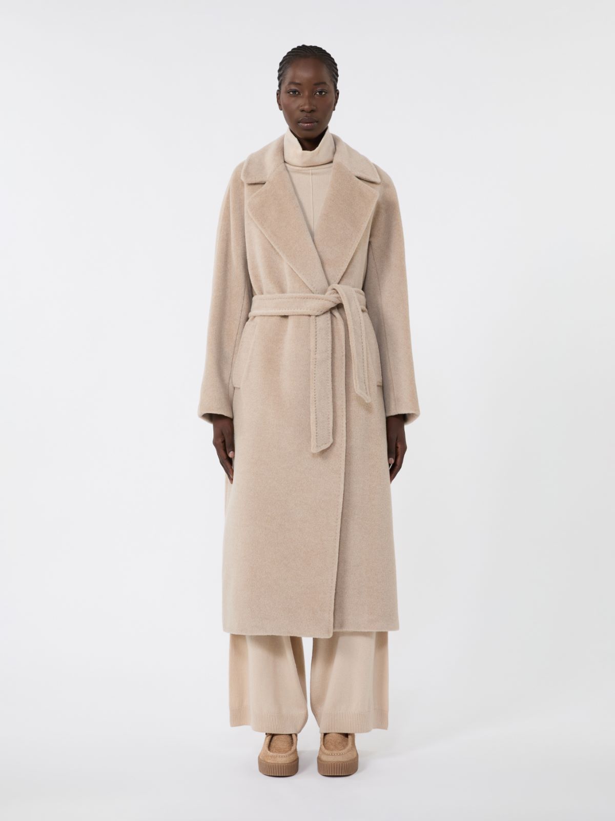 Long wool and alpaca coat - TURTLEDOVE - Weekend - 2